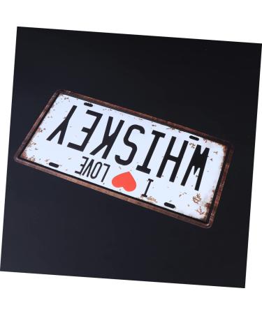 Alipis Emblems Vintage Metal Poster Outdoor Decorations for Patio Iron Sign Painting The Sign Signage - Buy Online on GoSupps.com