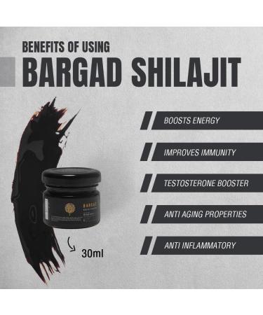 Pure Himalayan Shilajit Resin High Potency for Men & Women | Lab Tested | Gold Grade 100% Pure Shilajit with Fulvic Acid & 85+ Trace Minerals for Energy Boost & Immune Support | 30 Gm Shilajit Resin (30g) - Buy Online on GoSupps.com