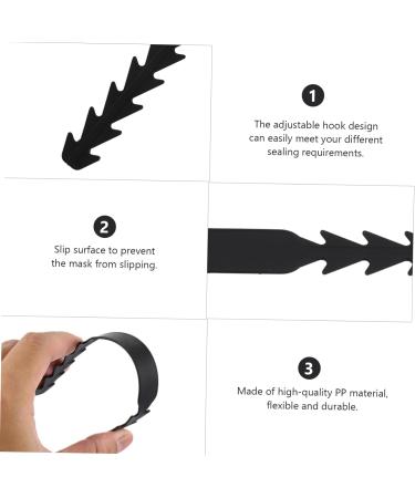 Minkissy 40 pc Adjustable Mask Extension Hooks - Coupling Strap Clips for Clothes Rack and Trailer Use - Buy Online on GoSupps.com