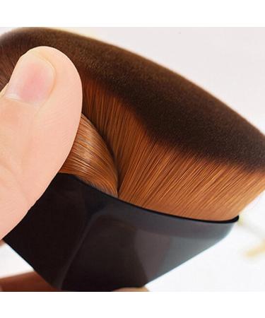 Verdant Touch Flat Top Foundation Brush Foundation Makeup Brush Flat Top Shed-Free Portable with Storage Box - Buy Online on GoSupps.com