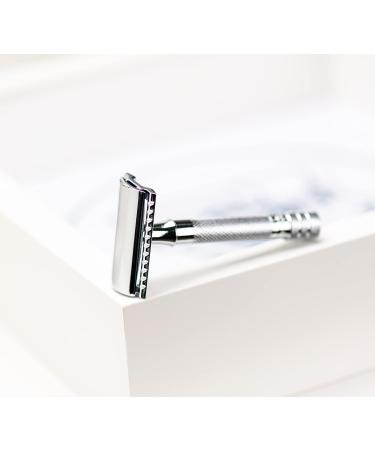MERKUR DOVO Safety Razor 33C - Premium Precision 70g Shaving Tool for Men | Best International Shipping - Buy Online on GoSupps.com
