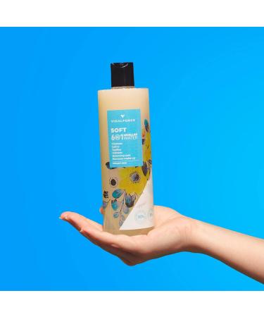 Soft Micellair Bio Micellar Water 6 in 1 | 100% Natural Makeup Remover & Facial Cleanser for Dry/Normal Skin | 400ml - Buy Online on GoSupps.com