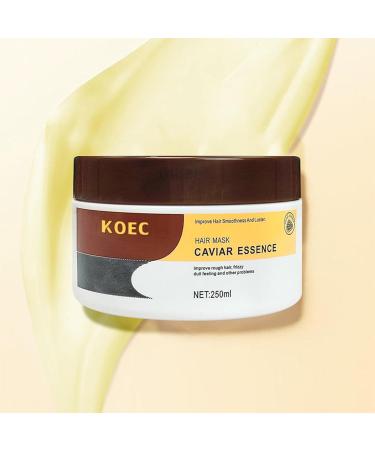 Collagen Hair Mask - Caviar Treatment for Damaged Hair | Deep Repair & Conditioning for All Hair Types - Buy Online on GoSupps.com