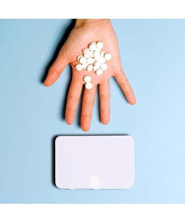 JECOMPRIS 3-Part Travel Pills Organizer | Compact 6-Compartment Medication Case for Dietary Supplements & Medications | Perfect for International Shipping - Buy Online on GoSupps.com