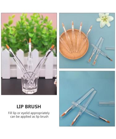20pcs Makeup Brush Set with Covers | Lip Balm & Lipstick Brushes | Eyeshadow Applicator | Cosmetic Lip Makeup Tools - Buy Online on GoSupps.com