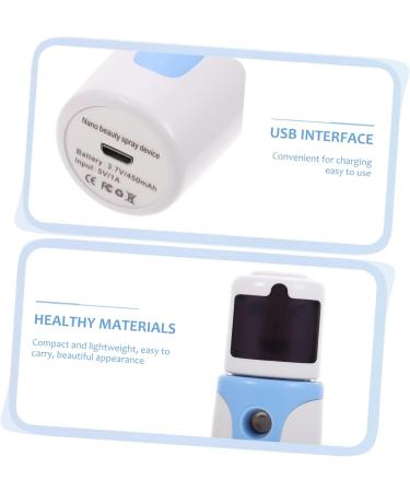 Baluue 1 Set Hydrating Instrument Electric Sprayer Nano Mist Sprayer Mini Humidifier Face Abs - Buy Online on GoSupps.com