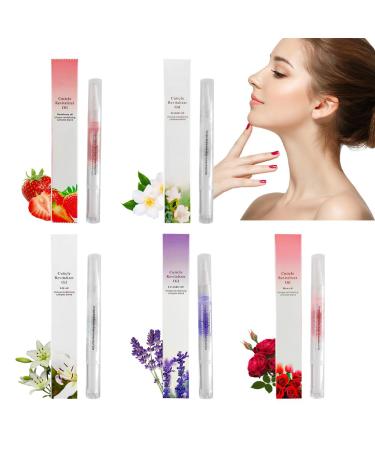 Nail Care Pen Set - 5PCS Cuticle & Nail Oil Nutrition for Healthy Nails | 10ml Each - International Shipping - Buy Online on GoSupps.com