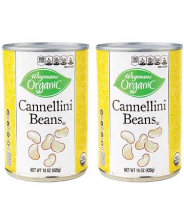 Wegmans Organic Cannellini Beans, 15 Oz. (2 Pack)