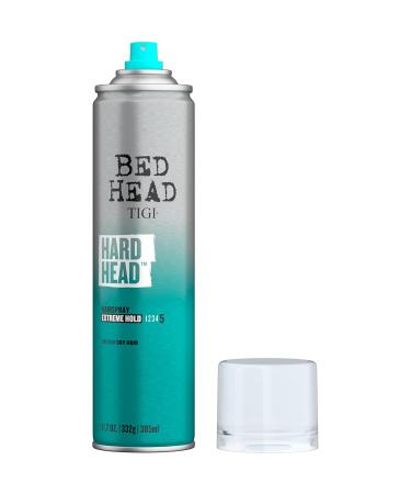 TIGI Bed Head Hard Head Hairspray for Extra Strong Hold - For All Hair Types - With Instant Dry & Natural Shine - Use on Dry Hair - Premium Hair Care Products for Women & Men - 11.7 oz (7 Pack) - Buy Online on GoSupps.com