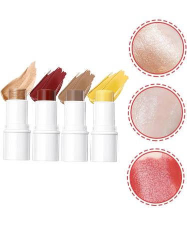 HAPINARY 1 Set Contour Stick Highlighter Stick Makeup Highlighter Stick Contour Blush Stick for Cheeks Contouring Makeup Kit Face Highlighter Contouring Stick Contour Kit for Women - Buy Online on GoSupps.com