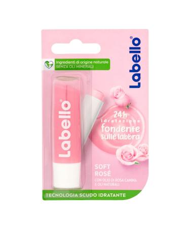 Labello Lip Balm Soft Rose 1 piece pink 5.5 ml (Pack of 1)