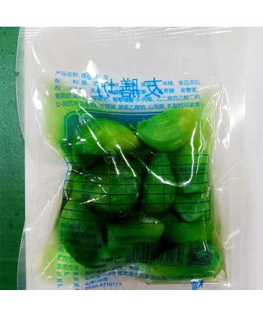 Shandong Pickled Vegetable Laba Garlic Fresh Sugar Garlic Sweet and Sour Garlic Emerald Green Garlic Garlic Pickle Shandong Specialty Pickled Pickles (50g/Bag 1pc) 50g/Bag 1pc - Buy Online on GoSupps.com