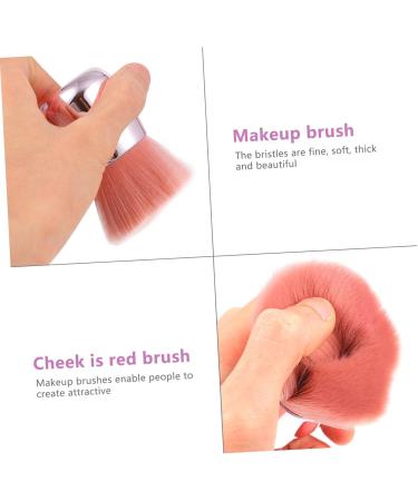 minkissy Mushroom Head Makeup Brush Cheek Brush Buffing Brush Makeup Powder Brush Face Powder Brush Finishing Powder Brush Powder Foundation Brush Plastic Fluffy Flat Noodles Travel - Buy Online on GoSupps.com