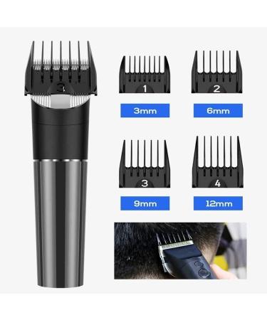 YQYBF Hair Clippers for Men Clippers for Hair Cutting 4 Guide Combs Rechargeable Cordless Hair Trimmers with Charging Stand Hair Cutting Kits for Family - Buy Online on GoSupps.com