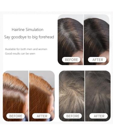 Hairline Powder Hair Shadow Hair Root Concealer Hairline Shadow Cover Up Powder Use for Filling in Thinning Hair Hair Root Concealer For Makeup for Men and Women (Almond Orange) - Buy Online on GoSupps.com