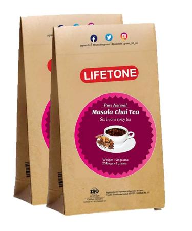 Ceylon Masala Chai Delicious Mixture of 6 Spices 40 Teabags 80g