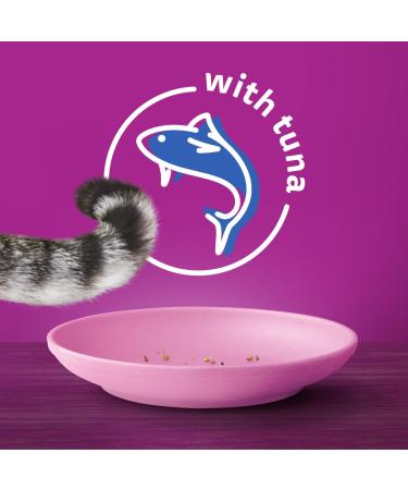 WHISKAS Adult Dry Cat Food - Tuna Selections Flavour 9.1 kg Bag & Perfect Portions Adult Wet Cat Food - Chicken Beef Whitefish and Tuna Salmon 75g Trays (24 Pack) - Buy Online on GoSupps.com