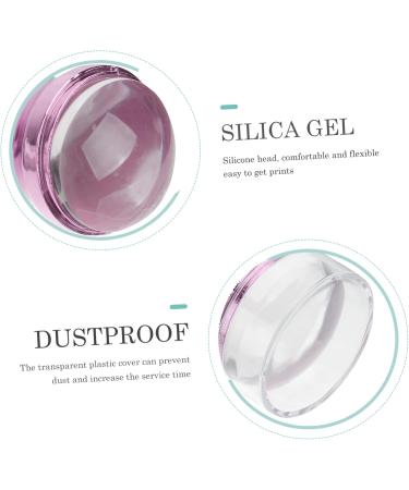 DOITOOL 4 Sets Nail Stamp Sheer Gel Nail Polish Nail Art Stamping Kit Nail Scraping Tool Diy Nail Art Manicure Scrapers Manicure Accessories Stamping Tools Beauty Products Large Silica Gel - Buy Online on GoSupps.com