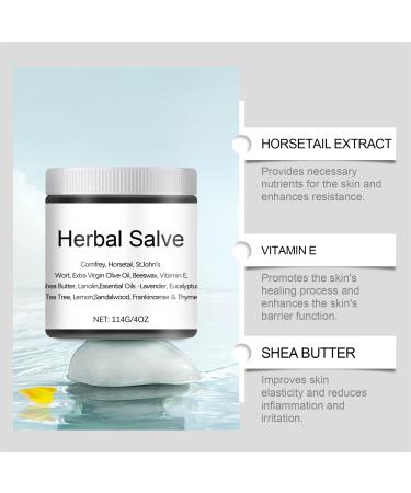 ERMOPATRY Organic Herbal Salve Joint Muscle Bone Cream Intensive Concentrate Cream Comfrey Salve Ointment Skin Soothing Balm for Joint Care Balm Muscle Soreness (2pcs) - Buy Online on GoSupps.com