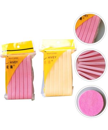 DOITOOL 2 Wet Puff Face Cleaning Tools Cosmetic Puff Vintage Hair Comb Exfoliating Loofah Pad Blending for Makeup Face Puff Facial Sponge Face for Dry Puff Make up Pva - Buy Online on GoSupps.com