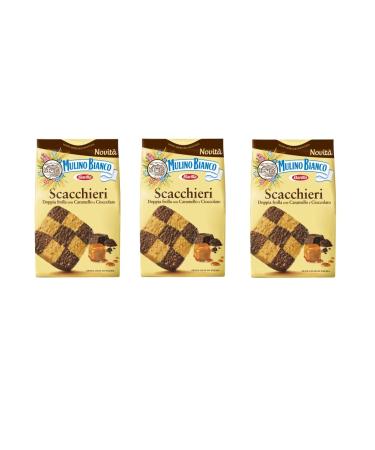Mulino Bianco Mulino Bianco Scacchieri Pumpkin Double Dough Cookies with Caramel and Chocolate 300 g