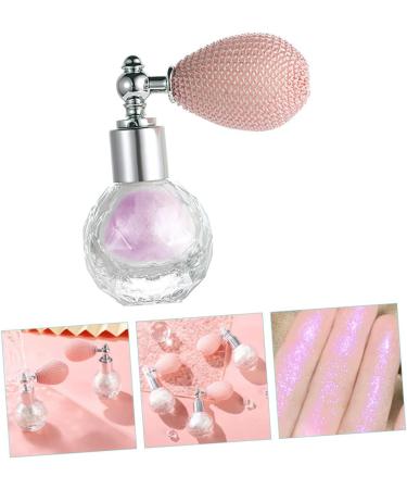 Healeved 3pcs High Gloss Dusting Glitter Eye Shadow Shine Hair Spray Loose Powder Spray Body Glass Purple - Buy Online on GoSupps.com