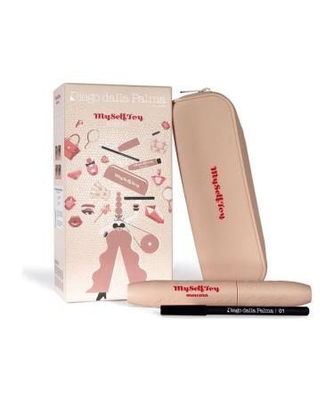 diego dalla palma Diego Dalla Palma My Self Toy Myselftoy Volume Black Eye Mascara and Eye Pencil 01 Black Gift Set