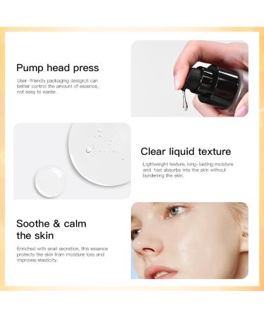 100ML Snail Mucin Serum - Advanced Snail 96 Essence for Dark Spots Moisture & Skin Vitality | International Shipping - Buy Online on GoSupps.com