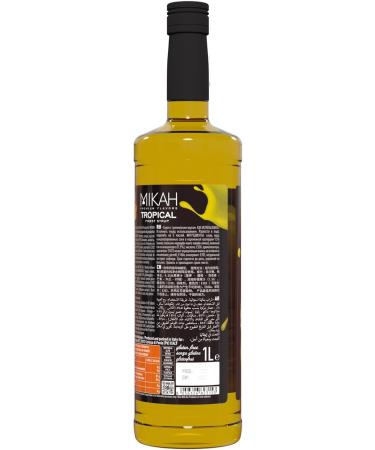 Mikah - Premium Flavors - Tropical (Fruits Tropicaux) x2 | Sirop pour boissons et desserts | Usage professionnel | 2 bouteilles de 1 litre (2x1000ml) - Buy Online on GoSupps.com