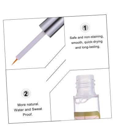 Angoily 3pcs False Eyelash Glue - Long Lasting Durable Lash Extension Adhesive for Eyelashes | International Shipping - Buy Online on GoSupps.com