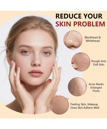 Korean Skin Peeling Ampoule Exfoliating Serum White Rice Face and Body Scrub Dead Skin Cell Remover 80ml/2.7fl oz - Buy Online on GoSupps.com