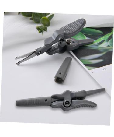 Beaupretty 4pcs Men's Eyebrow & Nose Hair Scissors Set - Round Head Facial Grooming Tools for Precision Trimming - Buy Online on GoSupps.com