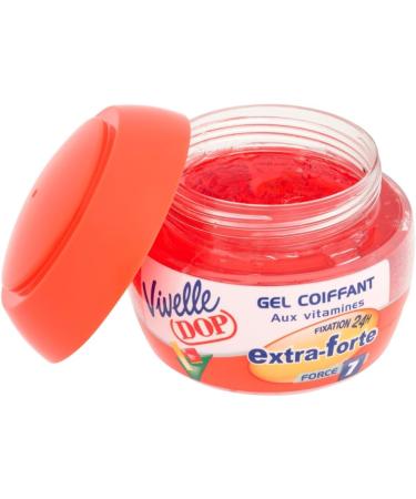VIVELLE DOP - Extra Strong Hold Vitamin Styling Gel Force 7 For Men - 150 ml - Pack of 3 - Buy Online on GoSupps.com