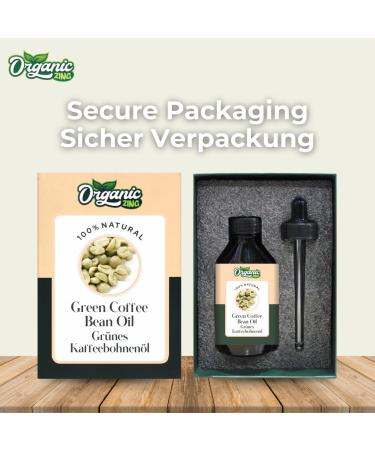  ORGANIC ZING Organic Zing Green Coffee Bean (Coffea Arabica.) Oil | Pure & Natural Carrier Oil for Skincare & Hair Care - 118ml/4oz - Buy Online on GoSupps.com