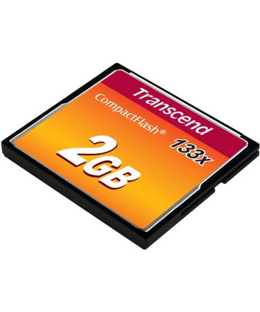Transcend 2GB 133x CompactFlash Memory Card - TS2GCF133 | High-speed storage solution - Buy Online on GoSupps.com