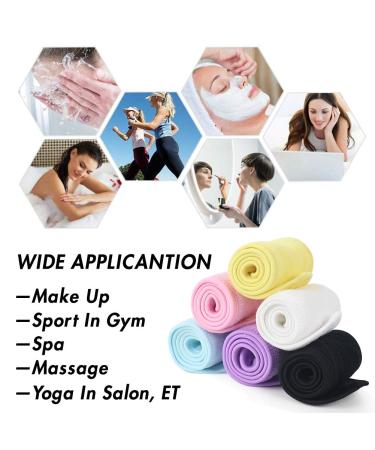 3 Otters Spa Facial Headband Set with 6PCS Terry Cloth Wrap Headbands, 3PCS Facial Sponges - Esthetician Supplies - Buy Online on GoSupps.com