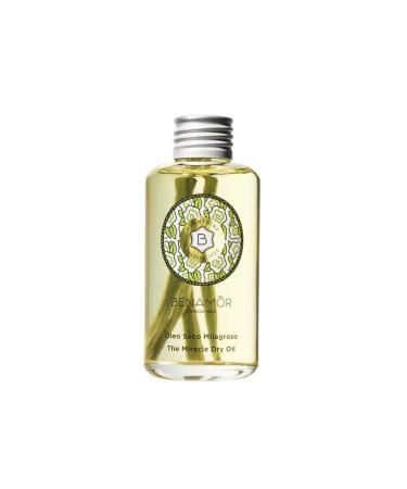 BENAM R Benam r Alanto ne Miracle Dry Oil Skin care oil for face hair and body with argan oil almond oil delicate lemon scent parabenfree vegan 100 ml bottle