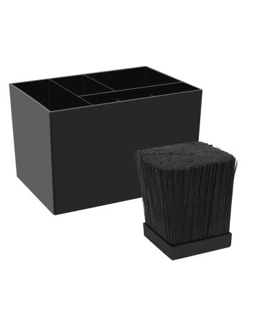 Segbeauty Professional Barber Tools Holder - Extra Large Hair Cutting Scissors & Brush Organizer for Hairdressing | Durable Storage Rack for Clippers Combs & Accessories - Black - Buy Online on GoSupps.com