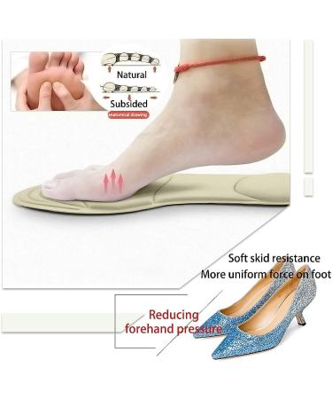 Women's DIY High Heel Insoles for Pain Relief - Non-Slip, Arch Support, Breathable - Ideal for Plantar Fasciitis & Heel Spurs - Buy Online on GoSupps.com