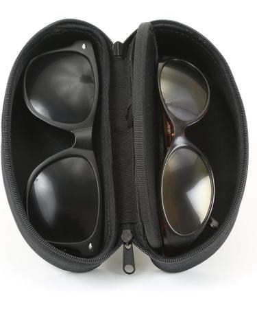 Premium Double Eyeglass Case - Molded Foam for Large Sunglasses & Reading Glasses | XL Dual Holder | Surf To Summit - Buy Online on GoSupps.com