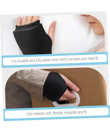 Beatifufu Mild Gel Cold Compress Hand Wrist Sleef Adjustable Support for Wrist Reusable Cold Warm Therapy for Sports Exercise Universal Size - Buy Online on GoSupps.com