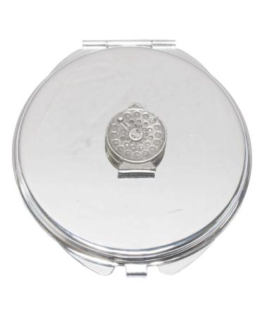 Fly Reel Compact Mirror Handbag Gift With Free Engraving 133