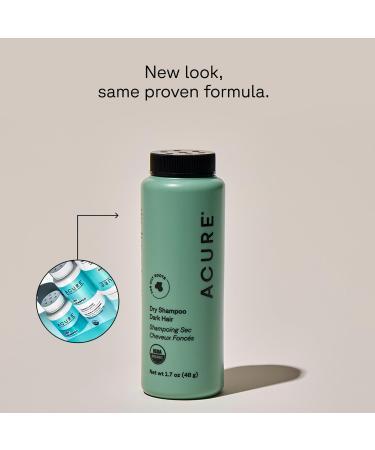Acure Dry Shampoo for Brunette & Dark Hair - Rosemary & Cocoa, 1.7 oz - Buy Online on GoSupps.com
