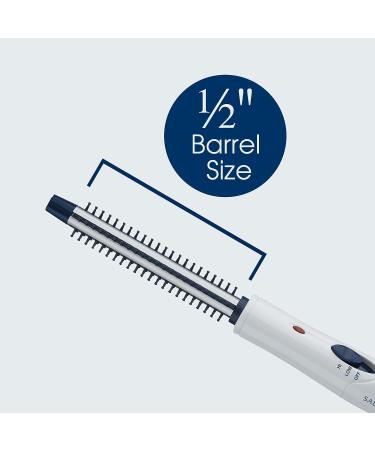 Salon Edition 1/2 inch Hair Styling Brush Iron for Smooth 2nd Day Hair Styles - Buy Online on GoSupps.com