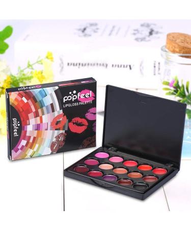 15 Colors Lip Palette - Durable Professional Makeup Set for Daily Use | Perfect for All Skin Tones - Buy Online on GoSupps.com