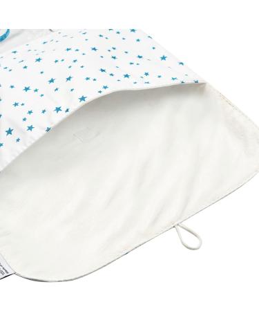 FlyIdeas Nappy Pouch - Baby Changing Bag for Diapers, Nappies, & Wipes | On-The-Go Wet/Dry Bag for Easy Carry | Cosmos Design - Buy Online on GoSupps.com