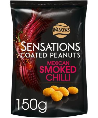 Flavoured Peanut Mix Bundle with Sensations Honey & Salt Peanut 145g and Sensations Mexican Smoked Chilli Peanuts 150g (2 Pack) - Buy Online on GoSupps.com