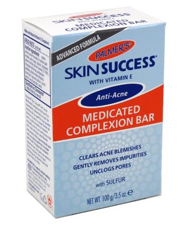 Palmers Skin Success Anti-Acne Medicated Complexion Bar 3.50oz - Clear Skin Solution - Buy Online on GoSupps.com