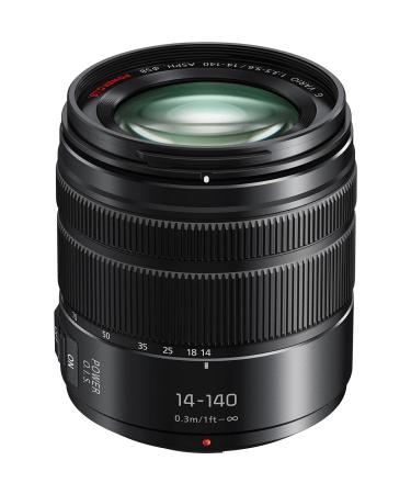 Panasonic Lumix G Vario 14-140mm Telephoto Zoom Lens with F3.5-5.6 II ASPH, Mirrorless Micro Four Thirds Mount and Power O.I.S. - H-FSA14140 (Upgraded USA Black) - Buy Online on GoSupps.com