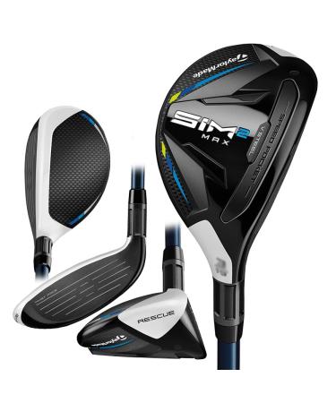 TaylorMade SiM 2 Max Rescue Mens Right Graphite Regular 19.0 Degrees